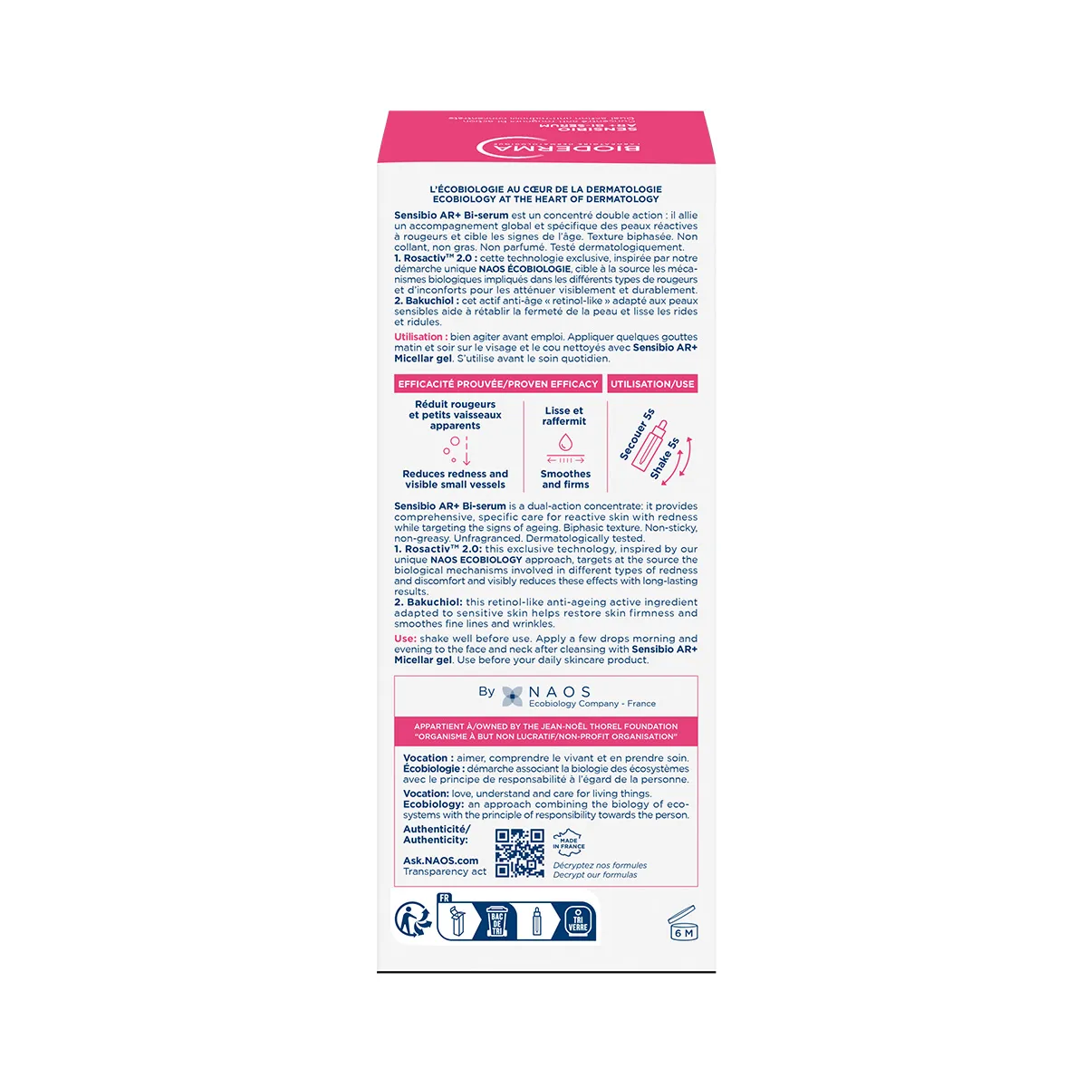 BIODERMA SENSIBIO AR+ BI SERUM – Bild 2
